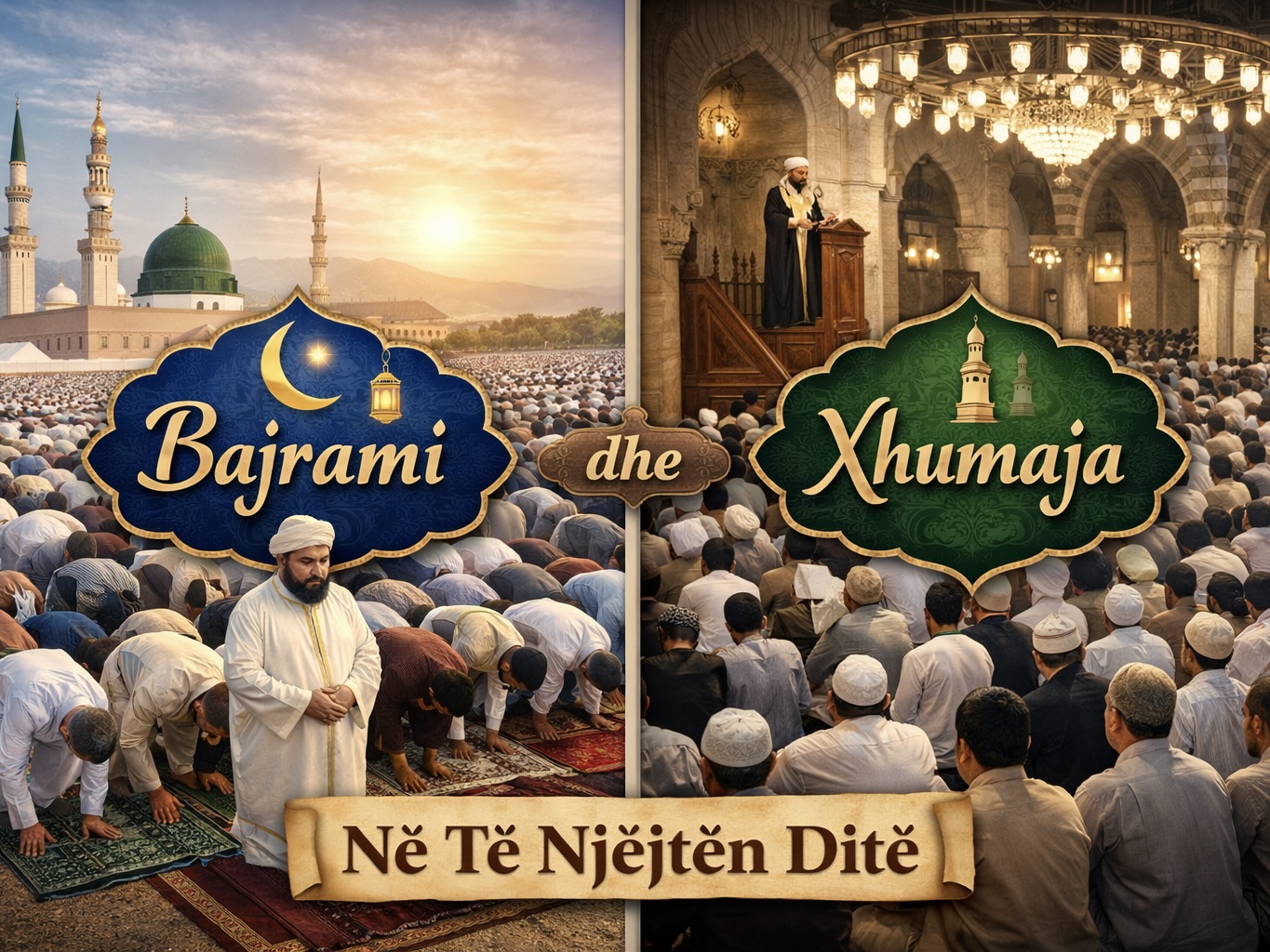 bajrami dhe xhumaja ne nje dite